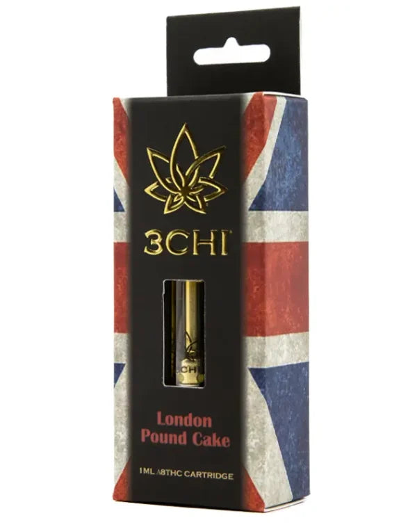 3CHI Delta-8 London Pound Cake Vape Cartridge