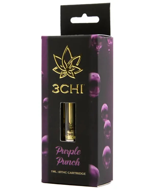 3CHI Delta-8 Purple Punch Vape Cartridge