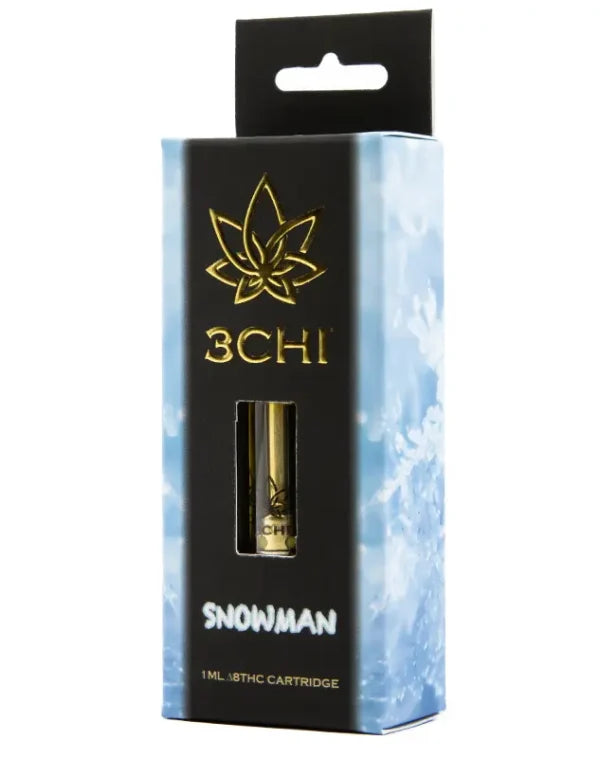 3CHI Delta-8 Snowman Vape Cartridge